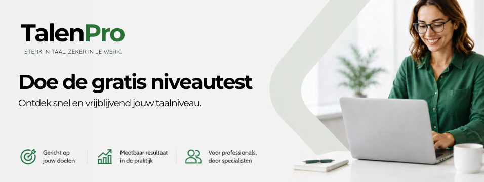 TalenPro — Doe de gratis niveautest